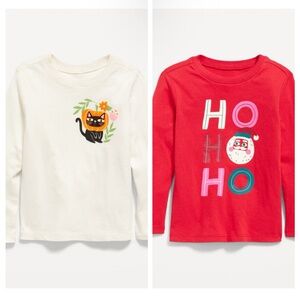 18-24M NWT Old Navy Toddler Girl Long Sleeve T-Shirt